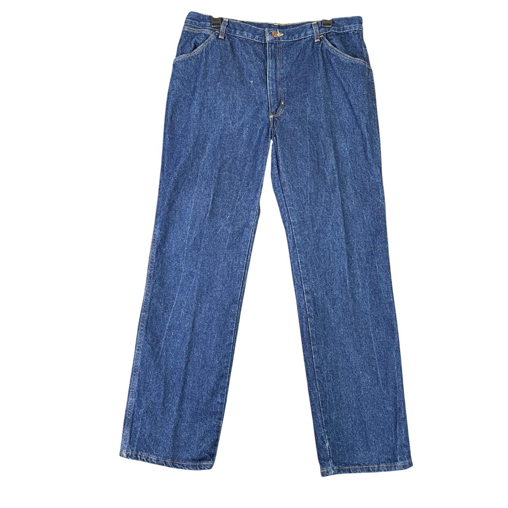 Big Ben Vintage 80s Jeans Men 34x31 USA Made Workwear‎ Straight Denim